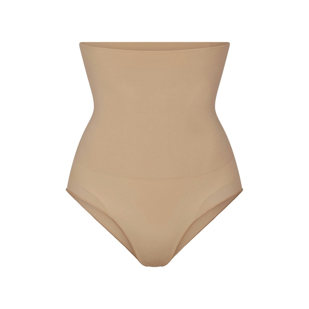 Skims Core Control HIGH-WAISTED BRIEF - clay - XL